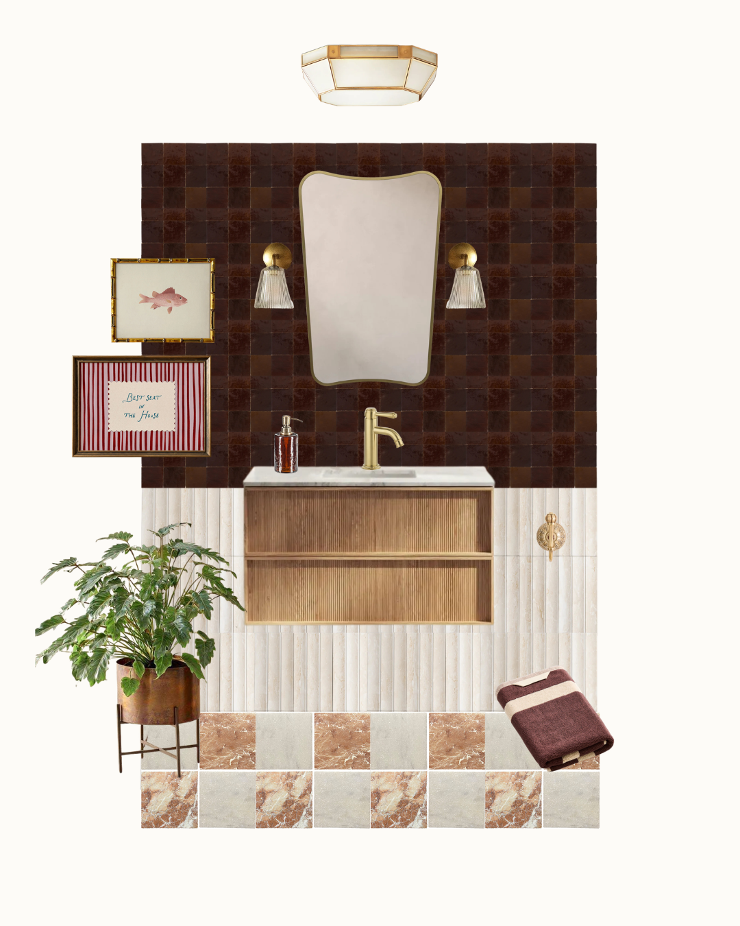 ROOM 007 - The Chocolate Bathroom